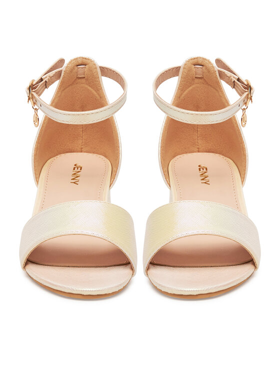 JENNY JENNY Sandalen CM240902-5 Goldfarben