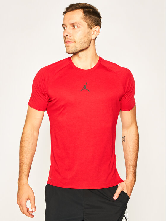 Nike Technisches T-Shirt Air Jordan Dry 23 Alpha 889713 Rot Standard Fit •  Modivo.de
