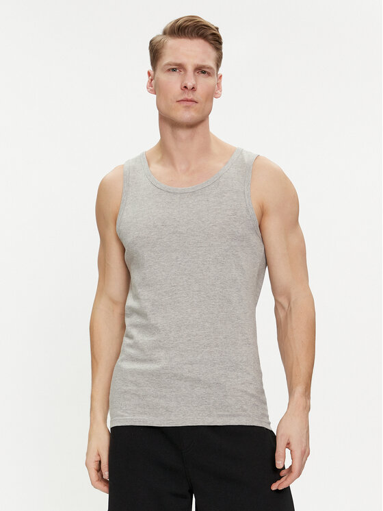 Brave Soul Tank Top MV-149GRAYLING Siva Straight Fit