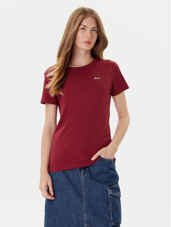 BOSS BOSS Póló C_Esogo_Hw 50554015 Piros Regular Fit