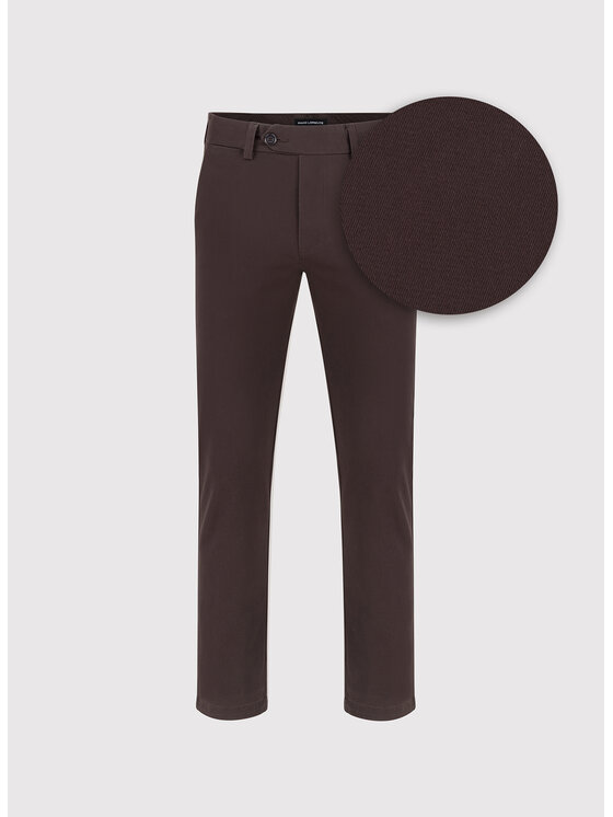 Pako Lorente Pako Lorente Chinosy P26WN-WX-010 Brązowy Chino Fit