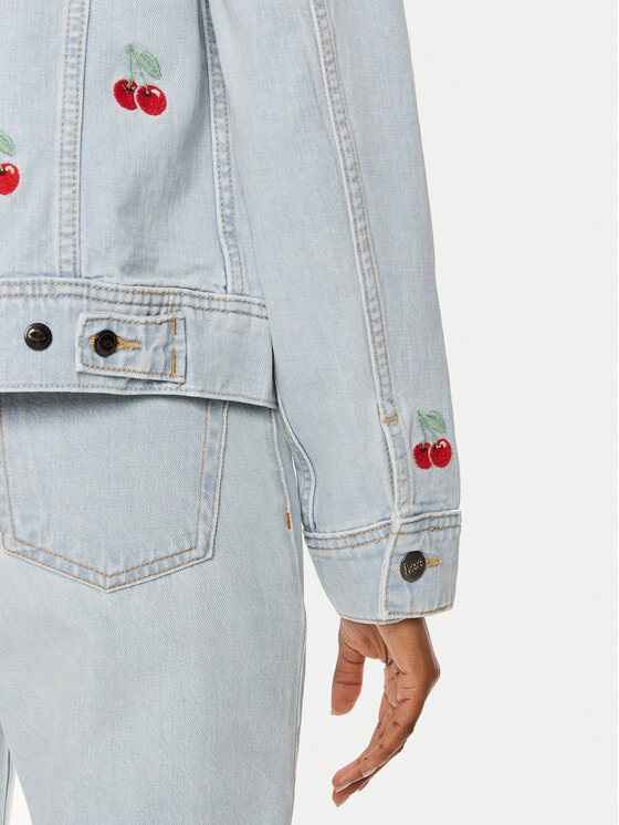 Lee Lee Джинсова куртка Rider 112351205 Голубий Regular Fit