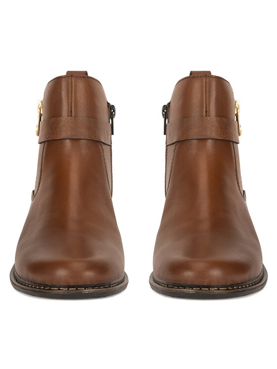Rieker Rieker Polokozačky Z4959-22 Hnědá