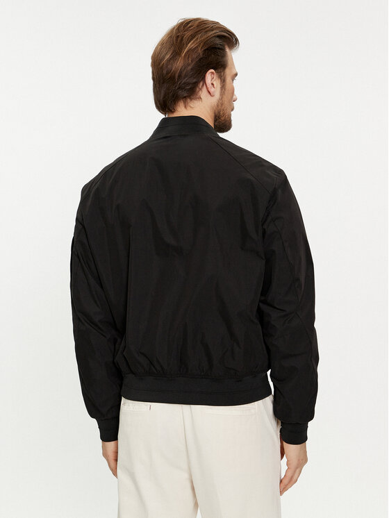 Calvin Klein Calvin Klein Bunda bomber Hero K10K112783 Černá Regular Fit