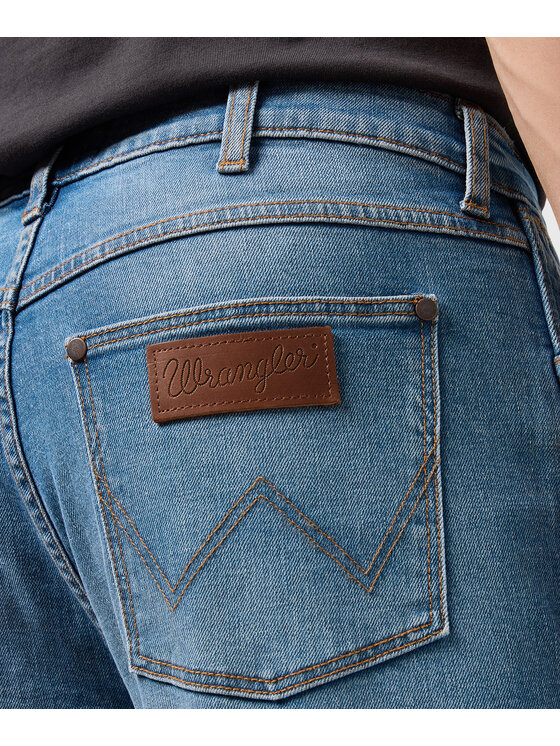 Wrangler Wrangler Jeansy 112350653 Niebieski Slim Fit