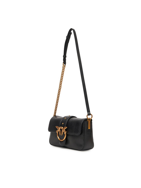 PINKO PINKO Käekott Love One Mini Slouchy Fl PE 25 PLTT 104340 A2C2 Must