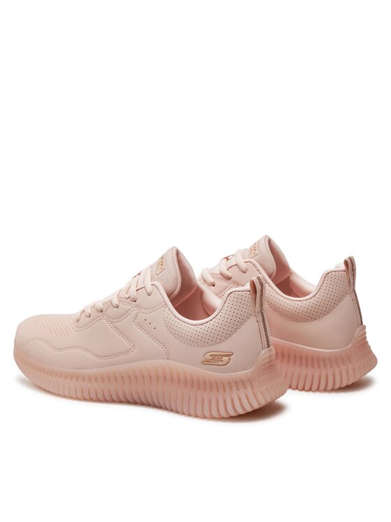 Skechers Skechers Sneakersy Bobs Geo-How Marvelous 117422/LTPK Różowy