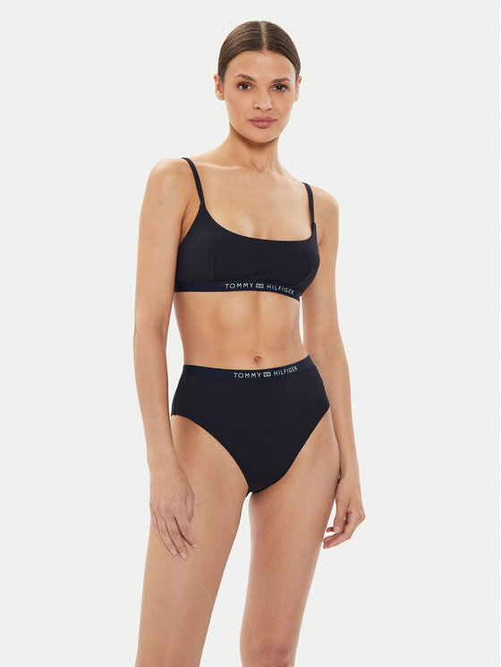Tommy Hilfiger Tommy Hilfiger Vrchní část bikin UW0UW05323 Tmavomodrá