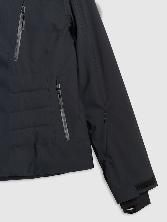 4F 4F Kurtka narciarska SKIWEAR Czarny Slim Fit