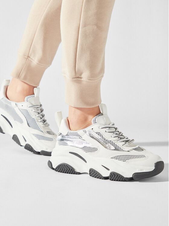 Steve Madden Steve Madden Tenisice Possession-E Sneaker SM19000033-04005-04D Srebrna