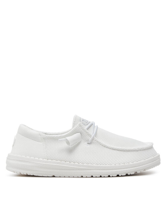Hey Dude Scarpe basse Wendy Funk Mono 40065-100 Bianco, taglia : 37