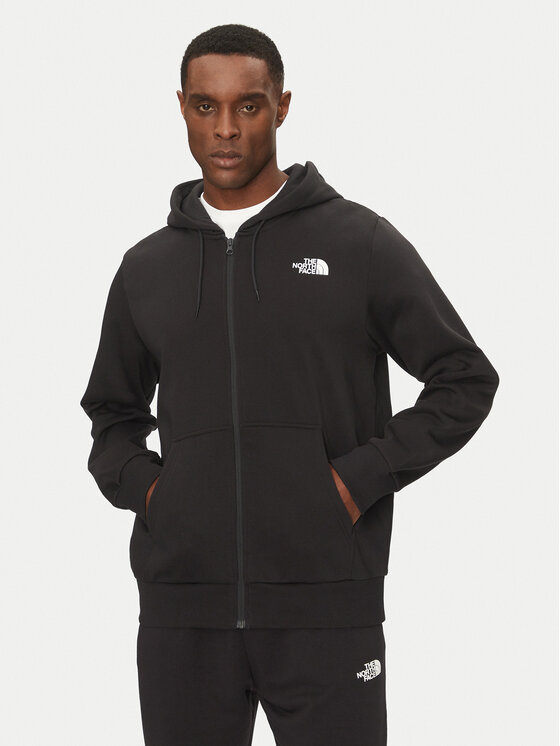 The North Face The North Face Μπλούζα Simple Dome NF0A89FD Μαύρο Regular Fit