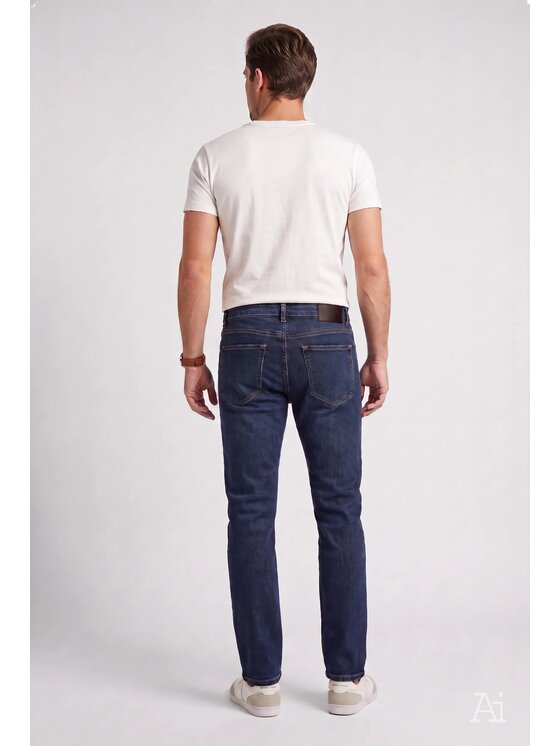 Cross Jeans Cross Jeans Jeansy C 132-213 Niebieski Straight Leg