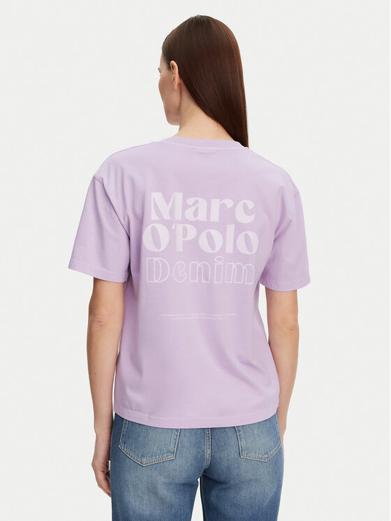 Marc O'Polo Denim Marc O'Polo Denim Tricou 500 0005 950 Violet Relaxed Fit