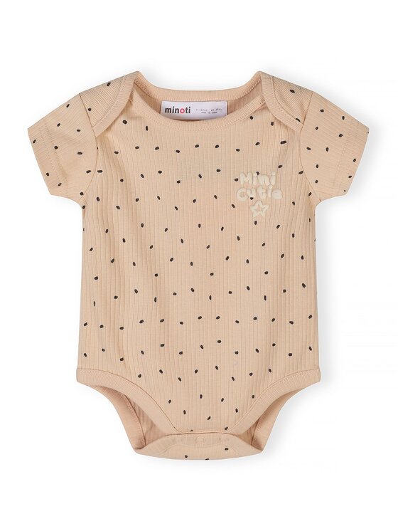 minoti minoti Body 28BABYRIB26 Szary Regular Fit