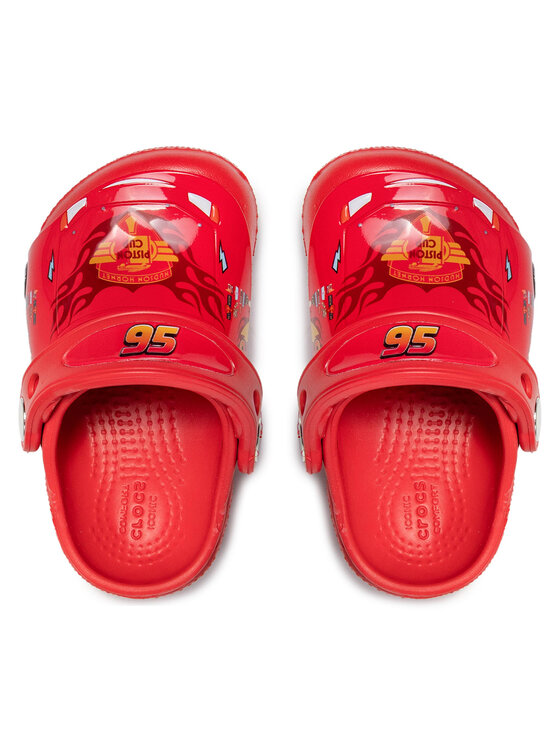 Crocs Crocs Klapki Crocsfunlab Cars Clog K 204116 Czerwony