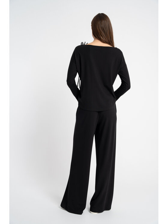 CLICK CLICK Μπλουζάκι 10-6854 Μαύρο Regular Fit