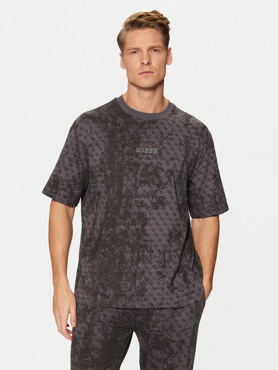 Guess Guess Tricou Z5RI16 I3Z14 Negru Boxy Fit
