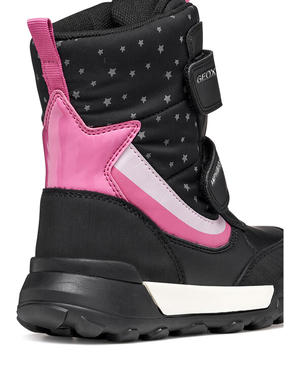 Geox Geox Čizme za snijeg J Trekkyup Girl B Abx J56M7A 0MNBC C9235 M Crna