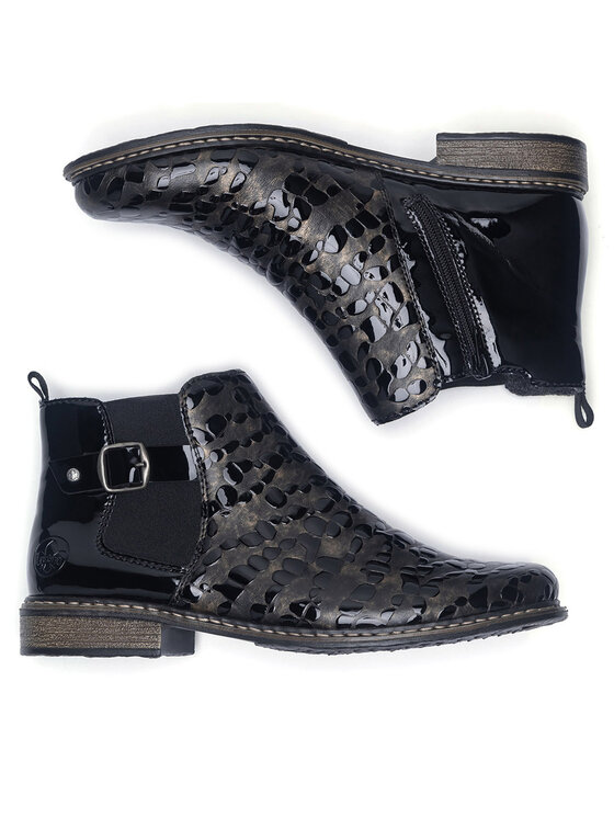 Rieker Rieker Botine Z4965-90 Negru