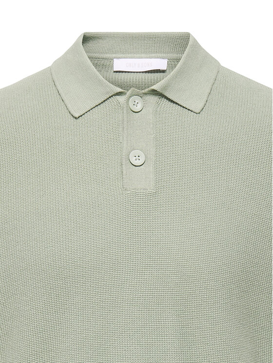 Only & Sons Only & Sons Polokošeľa Tony 22033571 Zelená Regular Fit