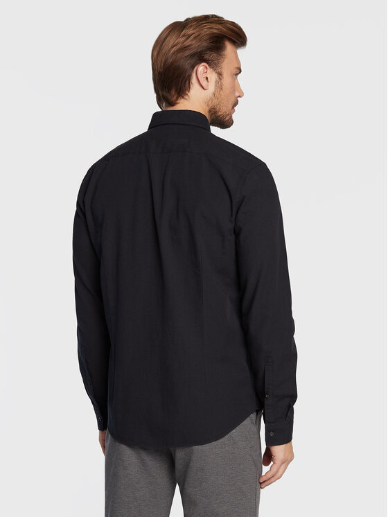 HUGO Hugo Cămașă Evito 50479302 Negru Slim Fit