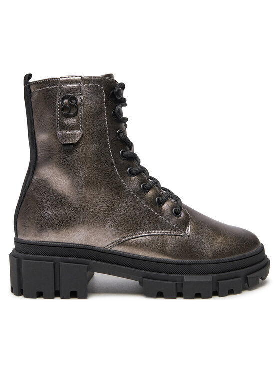 Botine s.Oliver 5-25214-41 Argintiu