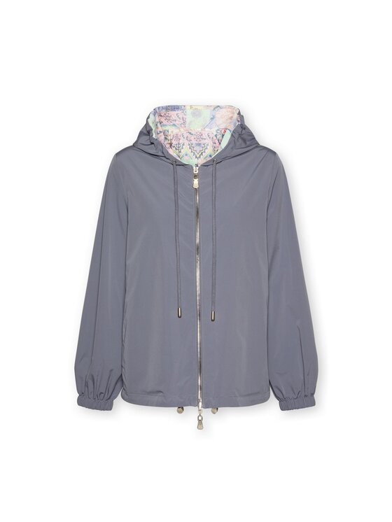 Elena Mirò Elena Mirò Cappotto invernale F048P000193N023 Viola A-Line Fit