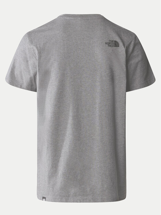The North Face The North Face T-shirt Simple Dome NF0A87NG Siva Regular Fit