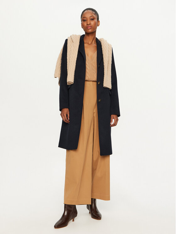 LAUREN RALPH LAUREN LAUREN RALPH LAUREN Vuneni kaput 297958509002 Tamnoplava Regular Fit