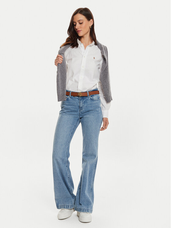 Polo Ralph Lauren Polo Ralph Lauren Košulja 211941520002 Bijela Slim Fit