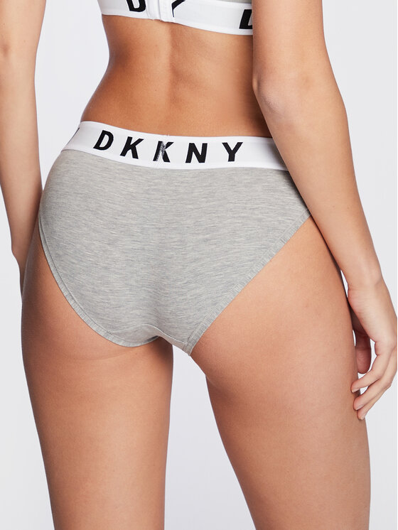 DKNY DKNY Klasične spodnje hlačke DK4513 Siva