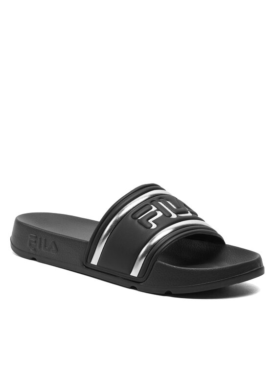 Fila Fila Iešļūcenes Morro Bay Logo Slipper Wmn FFW0102 Melns