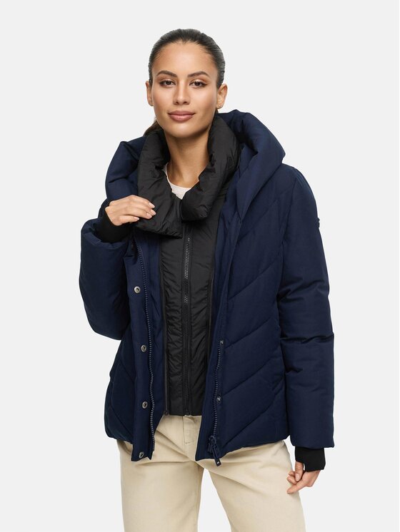 Marikoo Marikoo Kurtka zimowa Nadiraa Niebieski Regular Fit