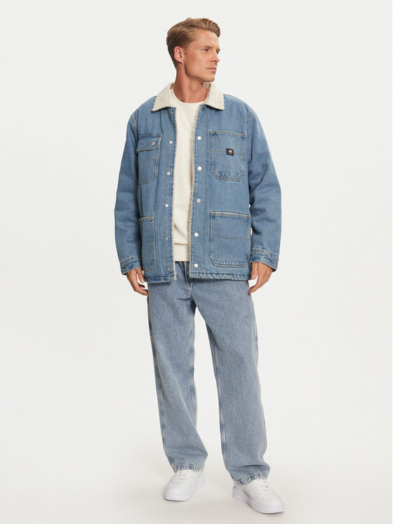 Vans Vans Τζιν μπουφάν Drill Chore VN000K4X Μπλε Regular Fit