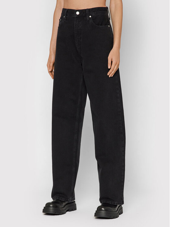 Calvin Klein Jeans Calvin Klein Jeans Farmer J20J217799 Fekete Relaxed Fit