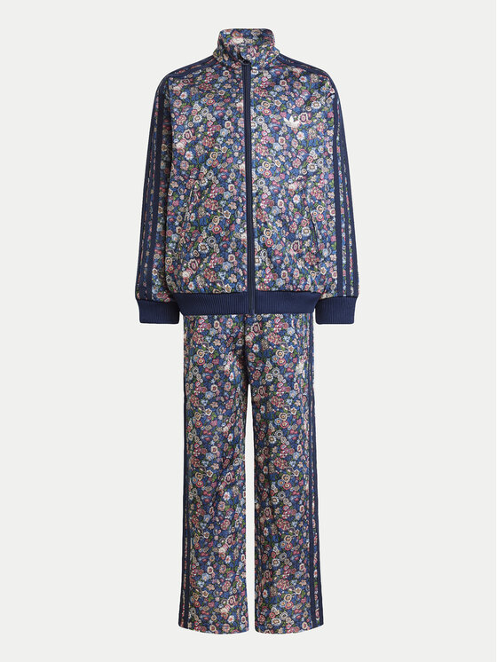 adidas adidas Tepláková souprava Liberty London Firebird JC8898 Tmavomodrá Regular Fit