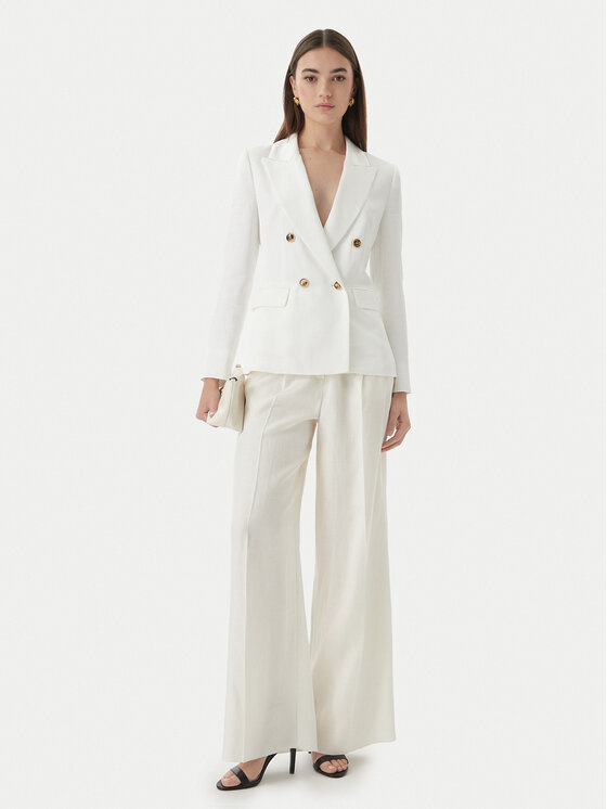 Marella Marella Sacou Charme 2613041172 Alb Regular Fit