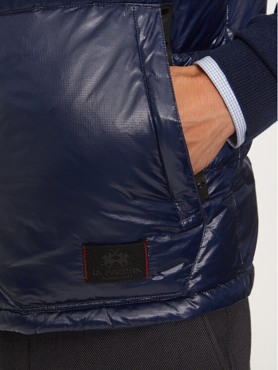 La Martina La Martina Bodywarmer ZMO007 PA078 Dunkelblau Regular Fit