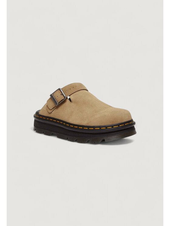 Dr. Martens Dr. Martens Półbuty Zebzag Mule Savannah Tan Eh Suede Beżowy
