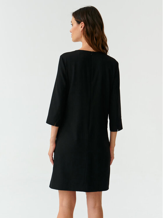 Tatuum Tatuum Rochie de zi Skapi T2320.193 Negru Regular Fit