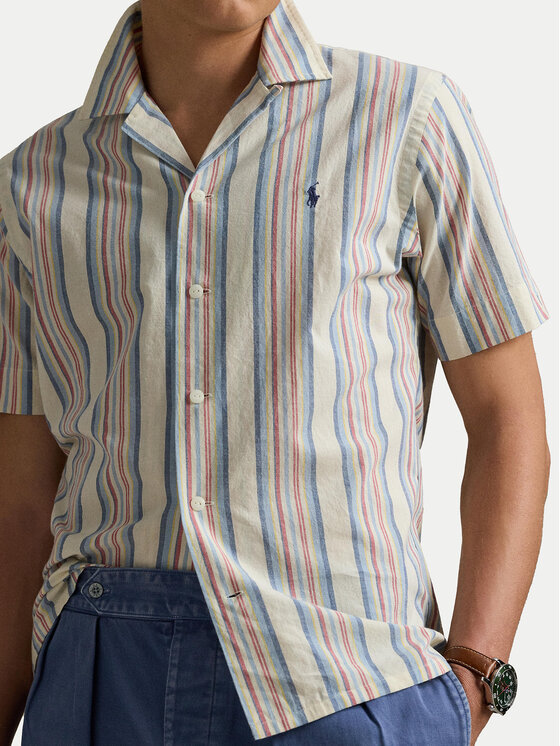 Polo Ralph Lauren Polo Ralph Lauren Srajca 710965813001 Bež Classic Fit