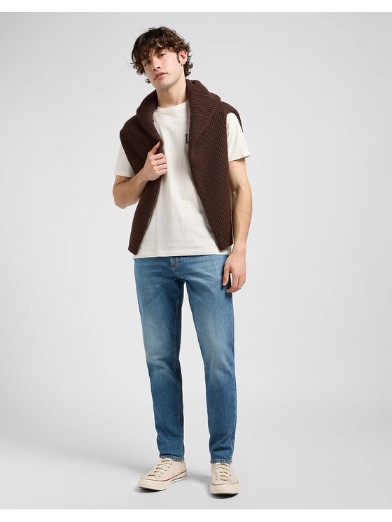 Lee Lee Jeansy AUSTIN Niebieski Slim Fit