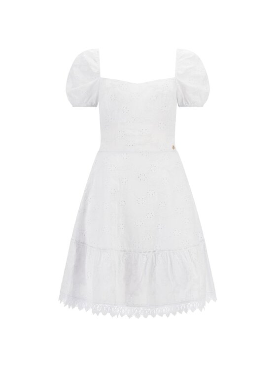 Guess Guess Vestito da giorno 162405 Bianco Classic Fit