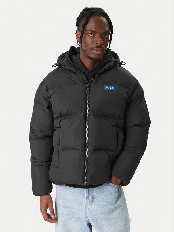 HUGO HUGO Зимно яке Bodo 50546652 Черен Regular Fit