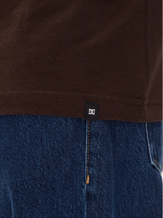 DC Shoes DC Shoes T-Shirt ADYZT05377 Brązowy Heritage Fit