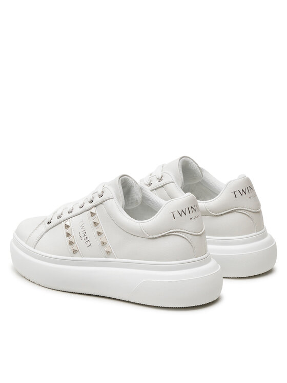 TWINSET TWINSET Снікерcи 242TCP01G Білий