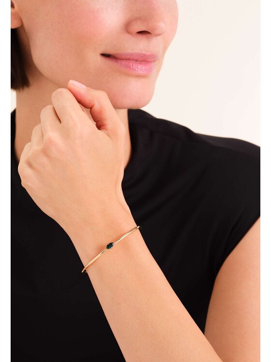 Rosefield Rosefield Bransoletka Playful Diamonds Zielony