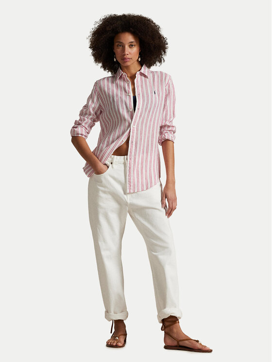 Polo Ralph Lauren Polo Ralph Lauren Koszula 211970691008 Różowy Classic Fit