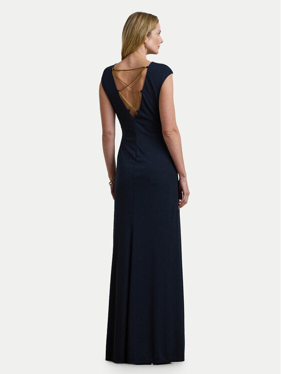 LAUREN RALPH LAUREN LAUREN RALPH LAUREN Sukienka wieczorowa 253957568001 Granatowy